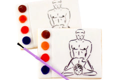 Paint Your Own Adult Sugar Cookie of the Month Club (6 Count)