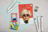 Read about Andy Warhol, the founder of the Pop Art movement, and then design your own Pop Art tote bag. Get ready to be inspired!