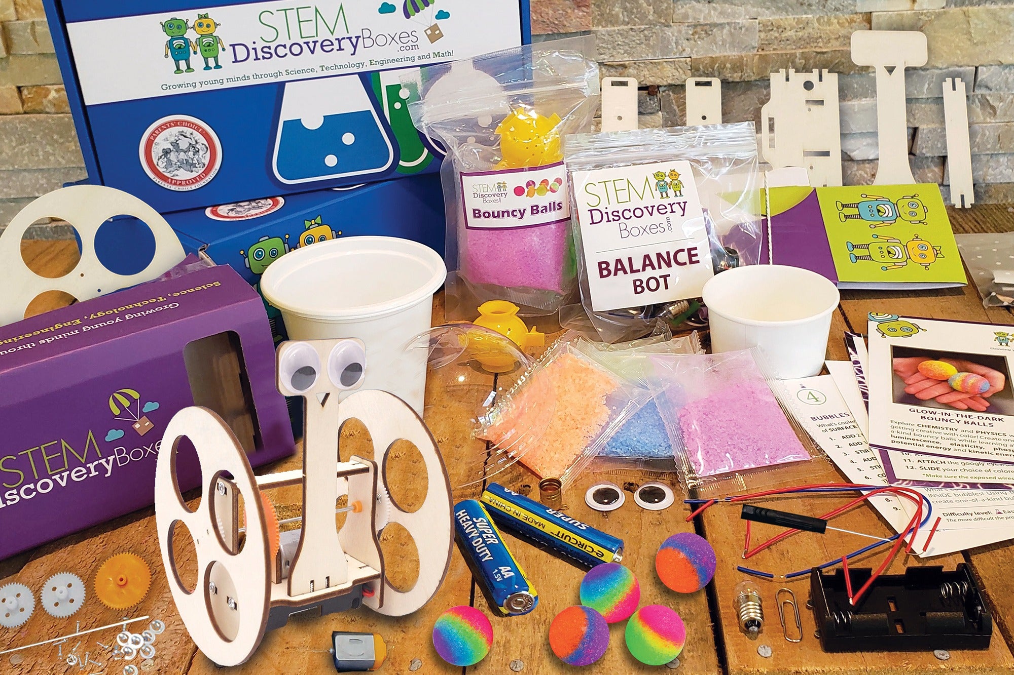Science Activity Box STEM Discovery Boxes - STEM Science for Kids - Cratejoy