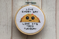Rag Tag Box Cross Stitch