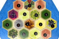 Monthly BIG BOARD Game Night Box compatible with Catan's Settlers of Catan