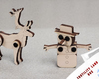 DIY Wooden Art Building Sets