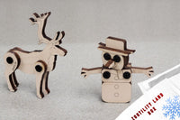 DIY Wooden Art Building Sets