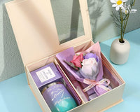 Wine Tumbler Scented Candle Spa Gift Box