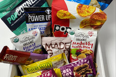 Healthy good for you snack box