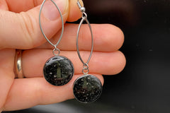 Monthly, hand-crafted pair of sustainable earrings from Iron Oxide & Art