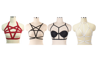 GOLD PLAN- 4 MIXED HARNESS AND CAGE BRAS