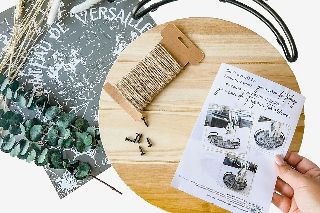 DIY lazy susan kit