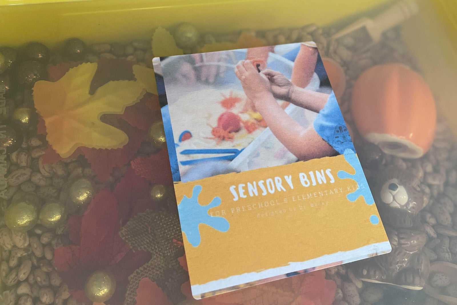Rainbow Kids Sensory Bins