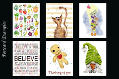 Monthly Postcard Box