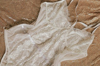 Mesh, lace, full support bodysuit