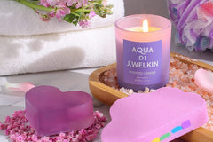 Wine Tumbler Scented Candle Spa Gift Box