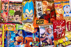 Anime Cartoon Asian Snack Box