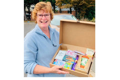 A Grand Smile: Monthly box of luxury gifts, treats and items essential for daily elderly living. Helping you send love and show care to the special senior in your life.