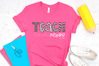TEACH SPARKLE POP T-Shirt Club