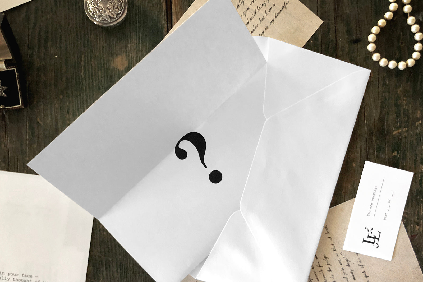 Blind Date with Literary Letters