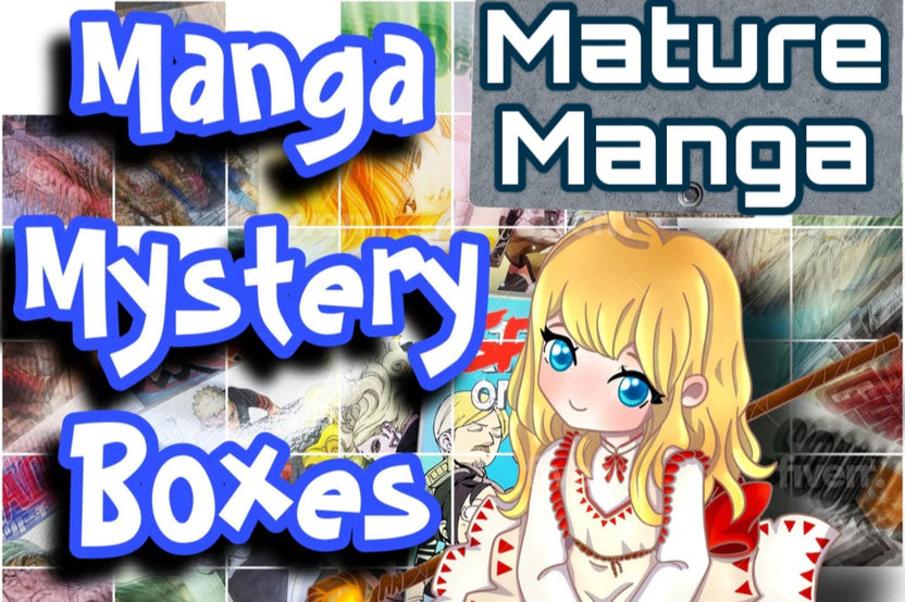Monthly Mature Manga (18+ only) Box (5 Books per month)