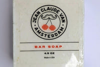 Jean Claude Van Amsterdam men's grooming box includes Bar Soap, Facial Moisturizer and Shower Steamer! 