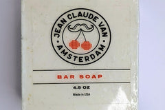 Jean Claude Van Amsterdam men's grooming box includes Bar Soap, Facial Moisturizer and Shower Steamer! 