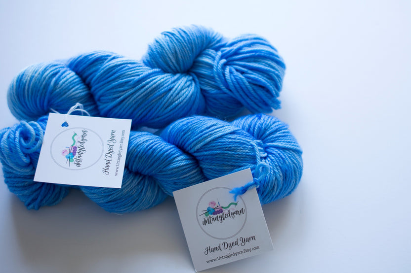 Hand dyed Merino Only Mystery Box by Untangledyarn
