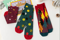 Retro holiday socks, adorned with whimsical reindeer and delicate snowflakes, invite us to rekindle the wonder of winter.