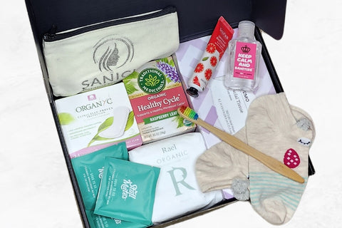 Batch by Sanicle fill with Lotion, hand sanitzer, carry bag