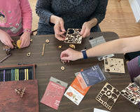 DIY Wooden Art Building Sets