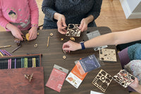 DIY Wooden Art Building Sets
