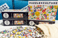 90's Fun Puzzle - Smiley Faces