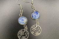 Monthly, hand-crafted pair of sustainable earrings from Iron Oxide & Art