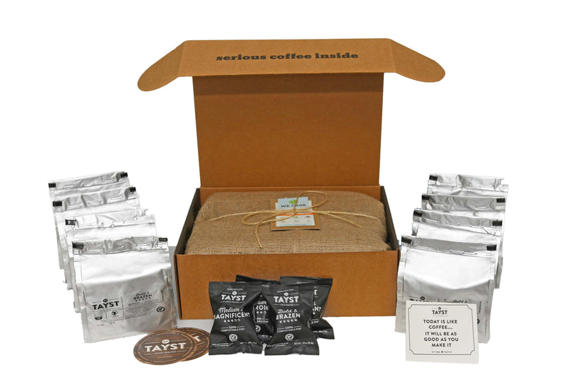 Tayst | Keurig Compatible Pods | Compostable & Biodegradable Single Serve Keurig Coffee Pods | Gourmet Coffee in Earth Friendly Packaging
