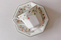 Vintage Teacup Club Duo - Teacup and Saucer
