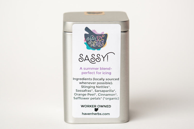A TOM turned regular item- due to popularity! This root-beer flavored tea also makes a great kombucha!