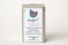 A TOM turned regular item- due to popularity! This root-beer flavored tea also makes a great kombucha!