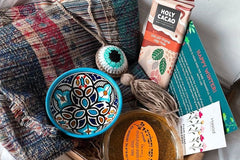 Israeli goodies inside every seasonal box. Open each box to discover Israel differently. Connect and love everything inside the Hasod Boxes.