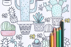 Adult Coloring Monthly