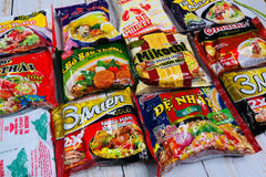 These are famous noodle brands in Vietnam, very popular with Vietnamese , especially recently Vietnamese noodles are loved by Korean 
