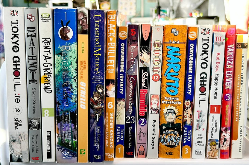 Manga Mystery Box - 5 or 10 Books - Shojo, Shonen, Mature or Mix! Free Shipping!