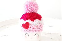 Seasonal Marshmallow Mug Hat Farmhouse Tiered Tray Decor Box