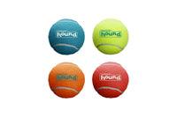 Outward Hound Squeaker Ballz Fetch Dog Toy, Medium - 4 Pack