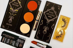6 piece luxury makeup set for our June 2023 makeup luxe box featuring only sephora top picks including Blush, Mascara, Lashes, Lipstick more