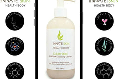 Innate Skin Gift Set: All-in-1 Clear Skin Cleanser, Moisturizer and Serum