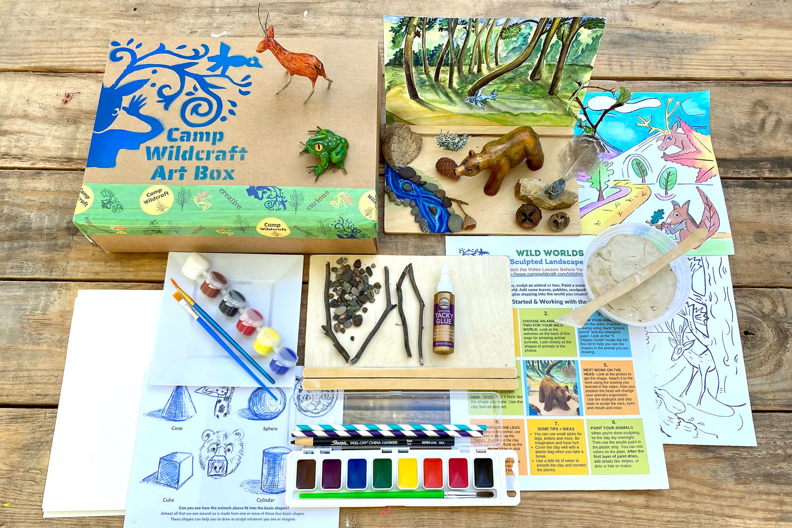 Camp Wildcraft Art Box