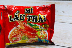 This is the best-selling "Thai Hot Pot" noodle package in Vietnam with a spicy and sour flavor from Thailand