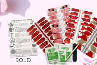4pk Nail Wraps