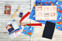 The pillowcase box included a pre-cut project sewing kit, written and video instructions, sewing pattern, pins, thread, notions, and more.