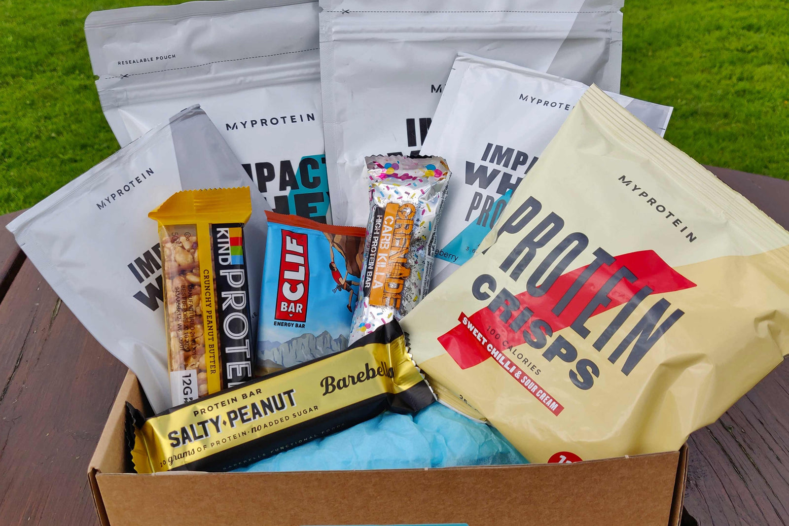 500 Whey & Protein Bars Box