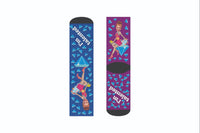 Monthly Girl Power Socks with Custom Face