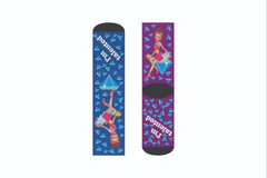 Monthly Girl Power Socks with Custom Face