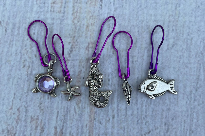 Monthly Stitch Marker Set by Untangledyarn